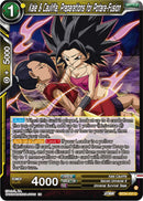 Kale &amp; Caulifla, preparations for Potara-Fusion (BT24-107) [Beyond Generations] 