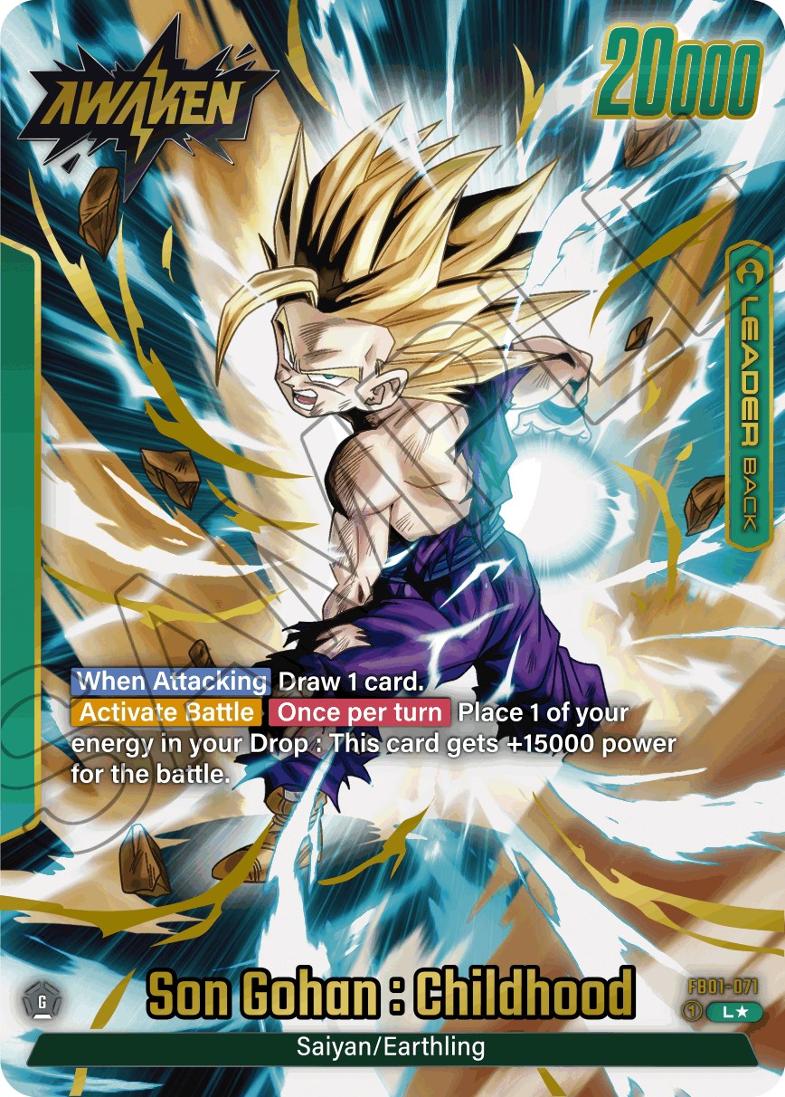 Son Gohan : Childhood (FB01-071) (Alternate Art) [Awakened Pulse]