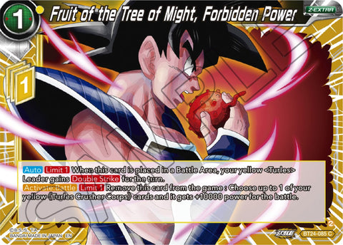 Fruit of the Tree of Might, Forbidden Power (BT24-085) [Beyond Generations] 