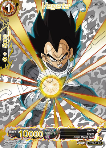 Vegeta (Collector Booster) (BT24-119) [Beyond Generations] 