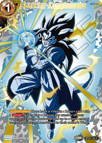 Sparking Kamehameha (Collector Booster) (BT24-124) [Beyond Generations] 