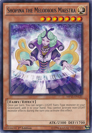Shopina the Melodious Maestra [MP15-EN131] Rare 