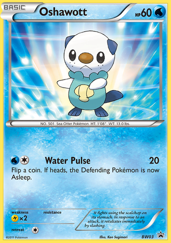 Oshawott (BW03) [Black &amp; White: Black Star Promos] 