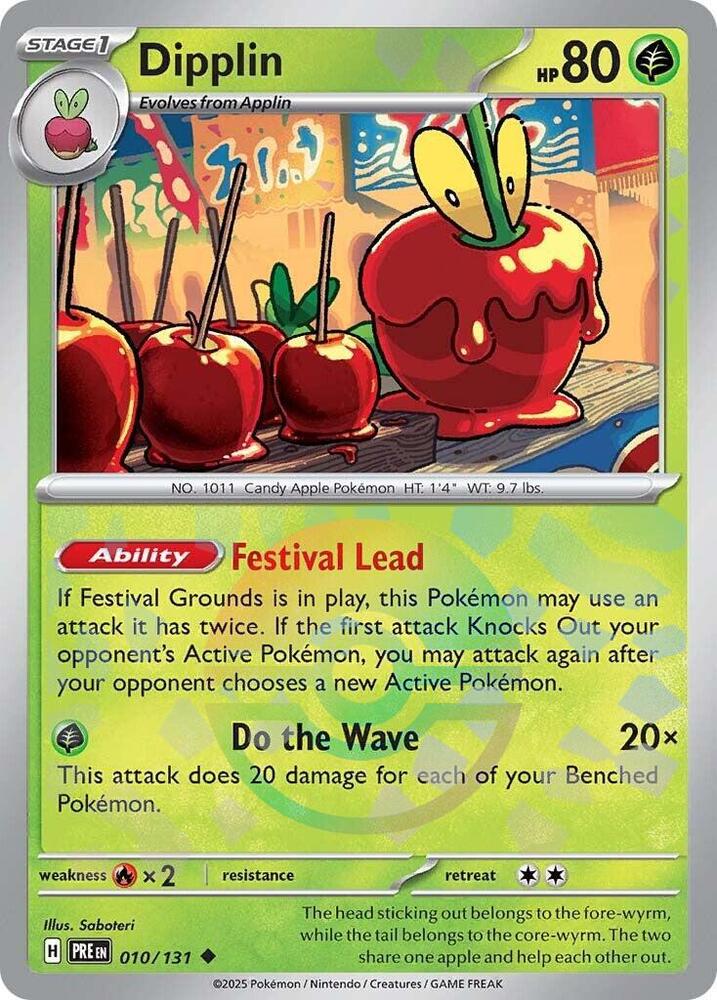 Dipplin (010/131) (Poke Ball Pattern) [Scarlet &amp; Violet: Prismatic Evolutions] 