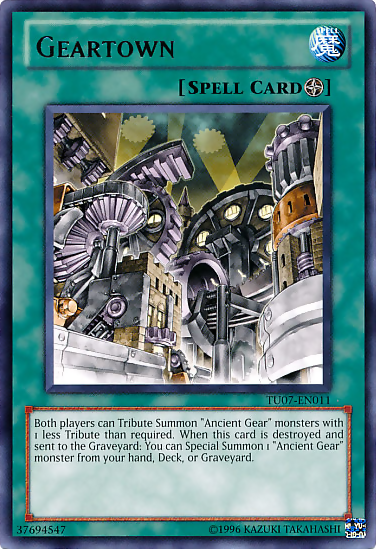 Geartown [TU07-EN011] Rare 