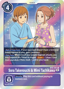 Sora Takenouchi &amp; Mimi Tachikawa [BT6-091] [Double Diamond] 