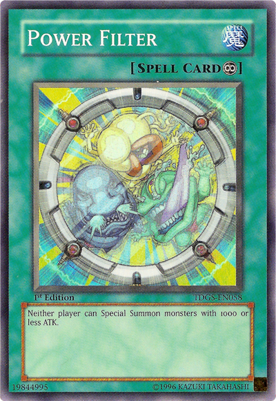 Power Filter [TDGS-EN058] Super Rare 