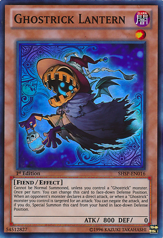 Ghostrick Lantern [SHSP-EN016] Super Rare 