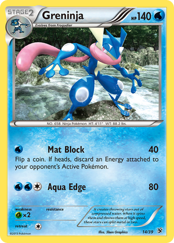 Greninja (14/39) [XY: Kalos Starter Set] 