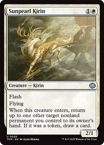 Sunpearl Kirin [Tarkir: Dragonstorm] 