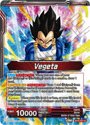 Vegeta // Vegeta, Awakened Feelings (SLR) (BT24-001) [Beyond Generations] 