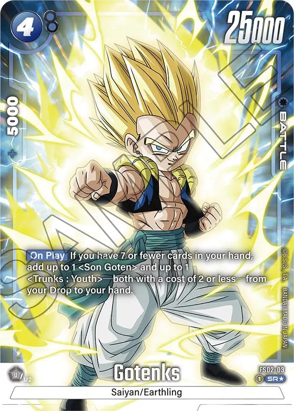 Gotenks (FS02-03) (Bonus Pack Alternate Art) [Starter Deck: Vegeta]