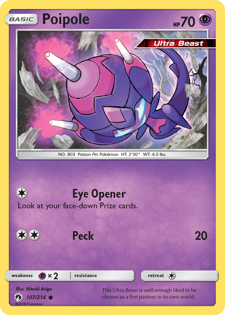 Poipole (107/214) [Sun &amp; Moon: Lost Thunder] 