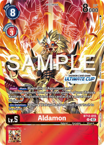 Aldamon [BT12-015] (Ultimate Cup 2024) [Across Time Promos] 