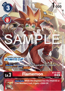 Flamemon [BT12-009] (Ultimate Cup 2024) [Across Time Promos] 