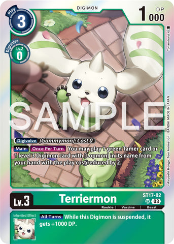 Terriermon [ST17-02] [Starter Deck: Double Typhoon Advanced Deck Set] 