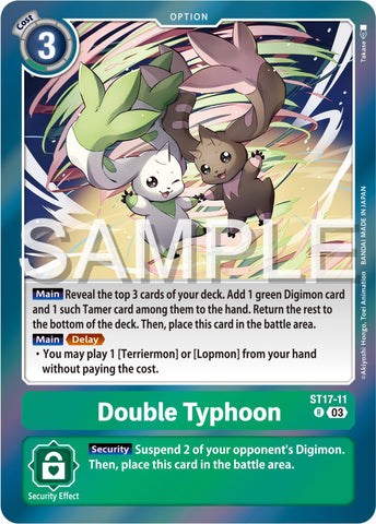 Double Typhoon [ST17-11] [Starter Deck: Double Typhoon Advanced Deck Set] 