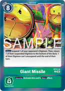 Giant Missile [ST17-12] [Starter Deck: Double Typhoon Advanced Deck Set] 