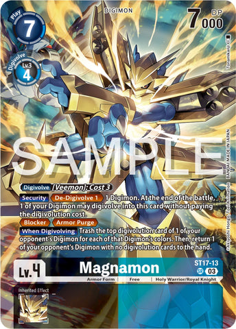 Magnamon [ST17-13] [Starter Deck: Double Typhoon Advanced Deck Set] 