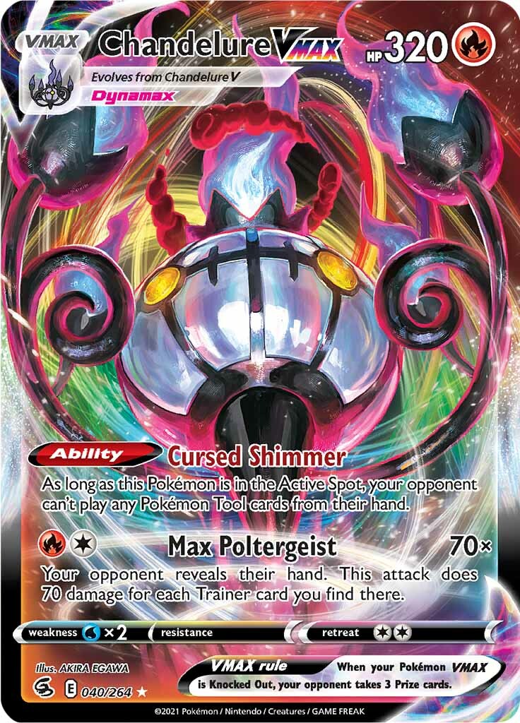 Chandelure VMAX (040/264) [Sword &amp; Shield: Fusion Strike] 