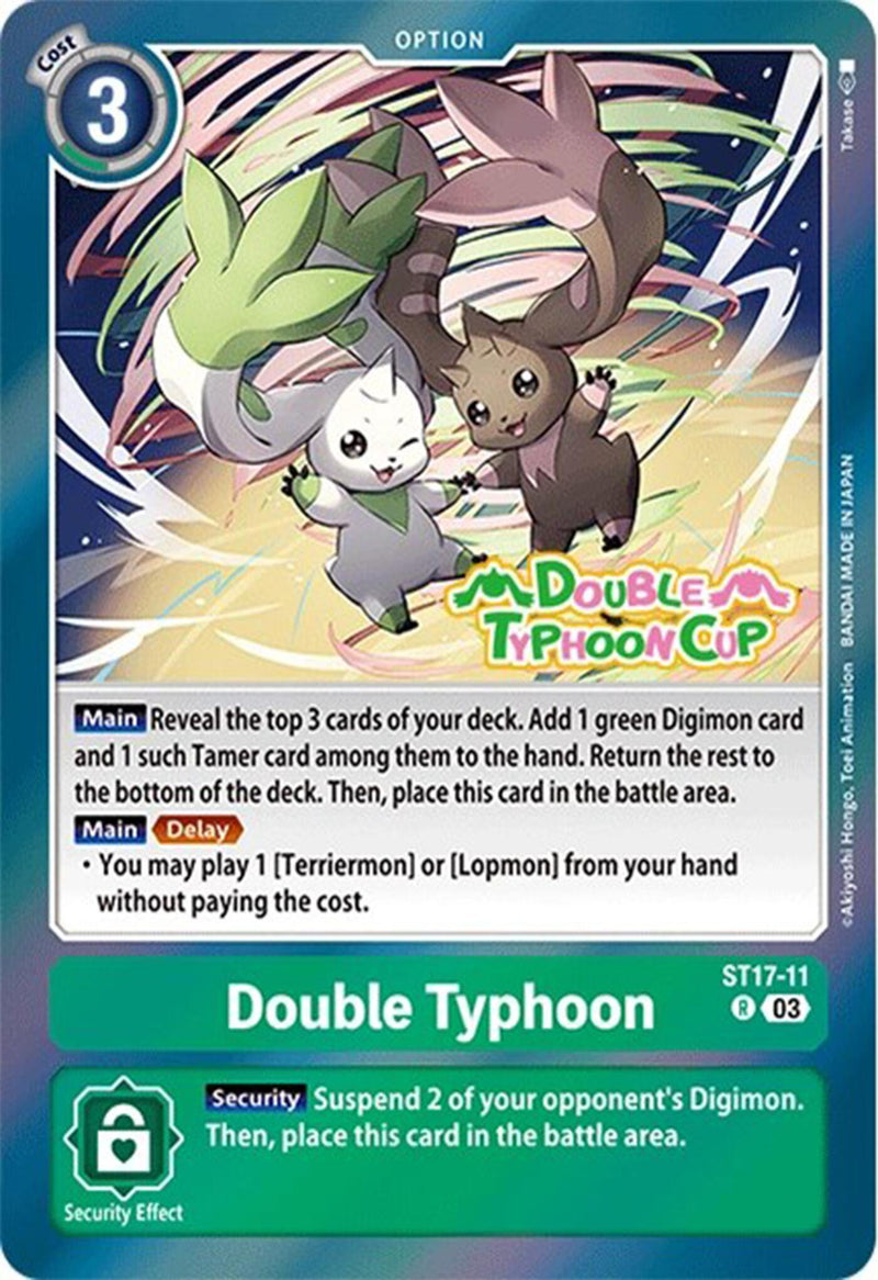 Double Typhoon [ST17-11] [Starter Deck: Double Typhoon Advanced Deck Set Pre-Release Cards]