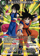 Son Goku &amp; Chi-Chi, Tournament of Destiny (Zenkai Series Tournament Pack Vol.7) (P-584) [Tournament Promotion Cards] 