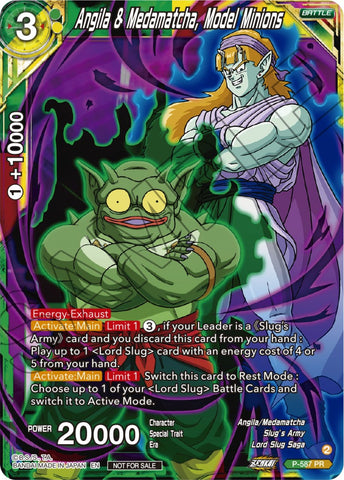 Angila &amp; Medamatcha, Model Minions (Zenkai Series Tournament Pack Vol.7) (P-587) [Tournament Promotion Cards] 