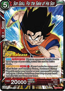 Son Goku, For the Sake of His Son (BT24-008) [Beyond Generations Prerelease Promos] 