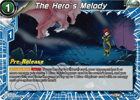 The Hero's Melody (BT24-030) [Beyond Generations Prerelease Promos] 