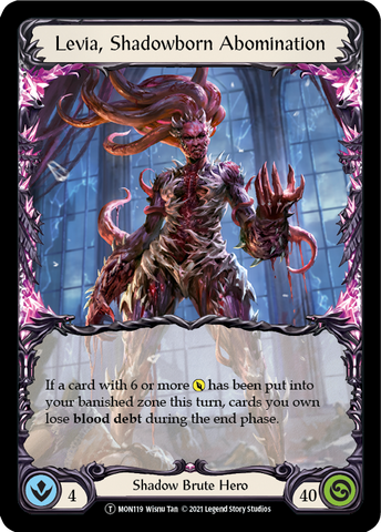 Levia, Shadowborn Abomination // Levia [U-MON119 // U-MON120] (Monarch Unlimited) Unlimited Normal 