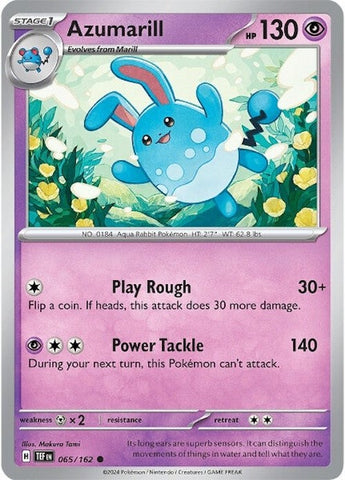 Azumarill (065/162) [Scarlet &amp; Violet: Temporal Forces] 