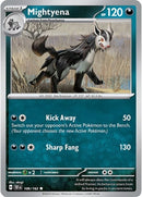 Mightyena (106/162) [Scarlet &amp; Violet: Temporal Forces] 