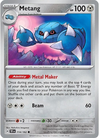 Metang (114/162) [Scarlet &amp; Violet: Temporal Forces] 