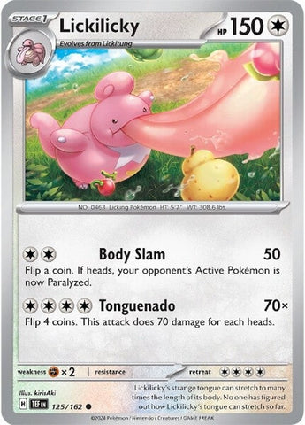Lickilicky (125/162) [Scarlet &amp; Violet: Temporal Forces] 
