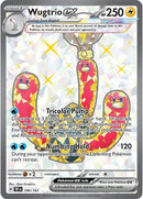 Wugtrio ex (190/162) [Scarlet &amp; Violet: Temporal Forces] 