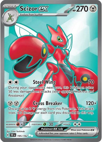 Scizor ex (195/162) [Scarlet &amp; Violet: Temporal Forces] 
