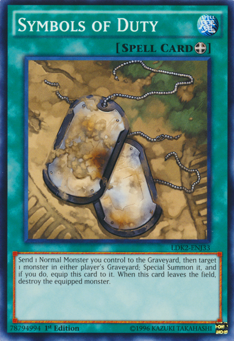 Symbols of Duty [LDK2-ENJ33] Common 