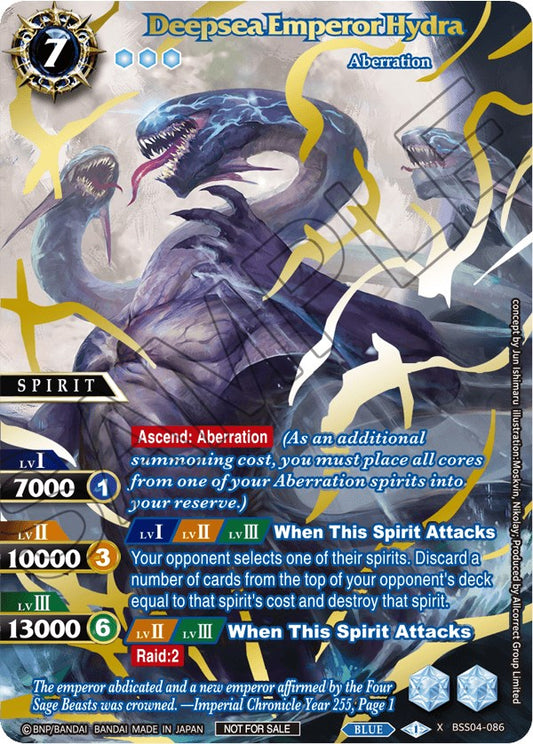 Deepsea Emperor Hydra (Grand Tour 2024 Vol. 1) (Top 2) (BSS04-086) [Launch & Event Promos]