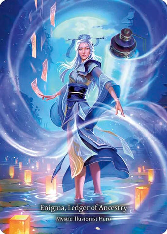 Enigma, Ledger of Ancestry (Marvel) [MST025] (Part the Mistveil) Cold Foil 