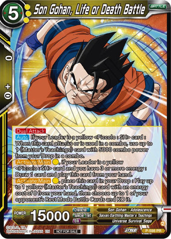 Son Gohan, Life or Death Battle (Deluxe Pack 2024 Vol.1) (P-598) [Promotion Cards] 