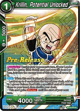 Krillin, Potential Unlocked (BT10-070) [Rise of the Unison Warrior Prerelease Promos] 