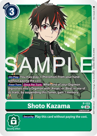 Shoto Kazama [P-133] [Promotional Cards] 