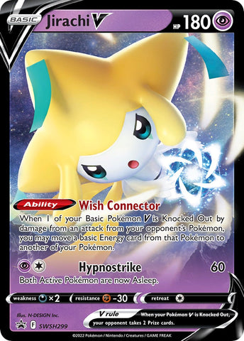 Jirachi V (SWSH299) [Sword &amp; Shield: Black Star Promos] 