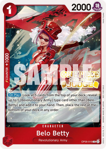 Belo Betty (Judge Pack Vol. 3) [One Piece Promotion Cards] 