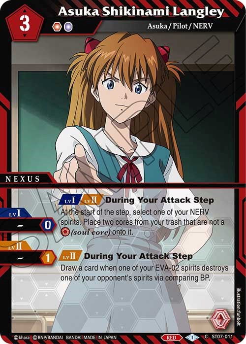 Asuka Shikinami Langley (ST07-011) [Starter Deck 02: Call of the Curse] 