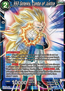 SS3 Gotenks, Combo of Justice (BT14-047) [Cross Spirits] 