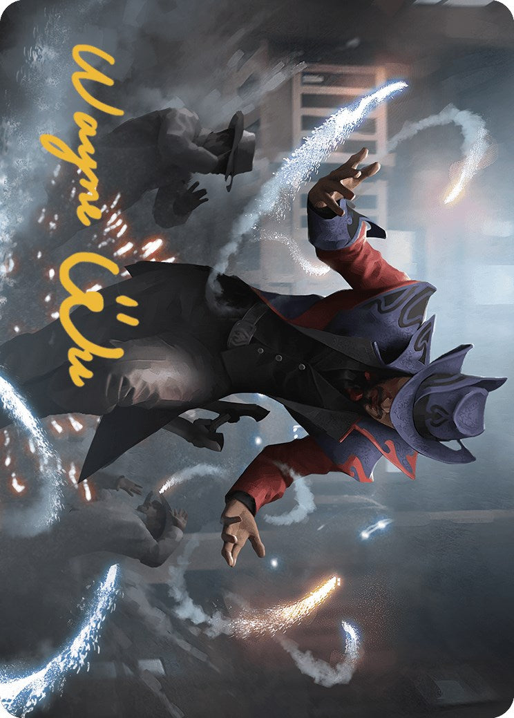 Razzle-Dazzler Art Card (Gold-Stamped Signature) [Outlaws of Thunder Junction Art Series] 