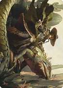 Outcaster Trailblazer Art Card [Outlaws of Thunder Junction Art Series] 