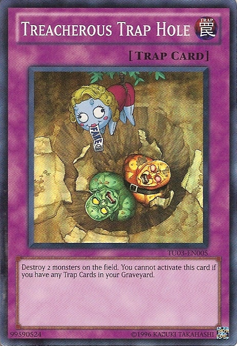 Treacherous Trap Hole [TU03-EN005] Super Rare 