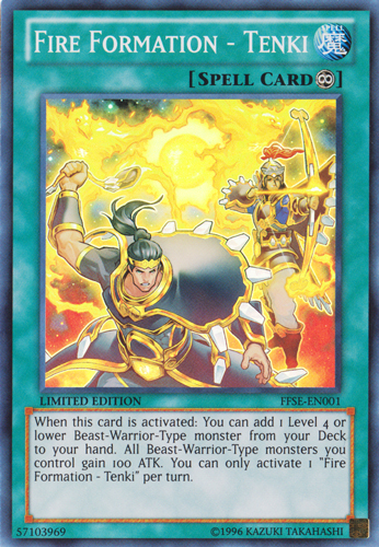 Fire Formation - Tenki [FFSE-EN001] Super Rare 